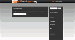 Desktop Screenshot of griffhamlinguitar.com